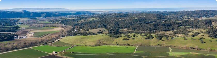 Aerial view of Talley Farms